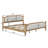 Upholstered Platform Bed with Headboard-367870349-367493765