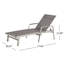 Ensemble de chaises longues en aluminium Oxton