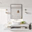 Miroir rectangulaire en métal noir 24 "x 30" Eviva-463548057-463548055