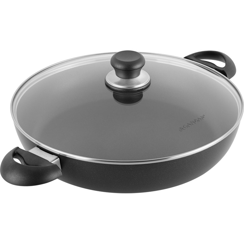 QRAFT 4.25 QT Covered Chef Pan