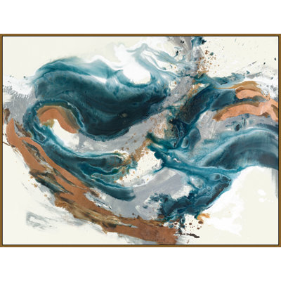 Silvery Wave III Painting by Samuel Kane