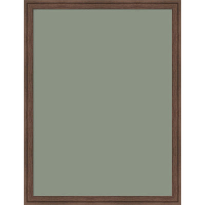 Tableau magnétique encadré en tissu, tableau d'affichage vert sauge 20 x 26 pour l'organisation murale