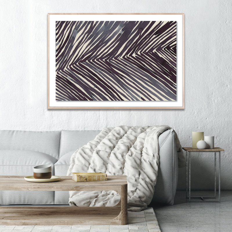 Night Field 4 Print by Gold Rush Art Co., Natural, 42" H x 60" W x 2.5" D