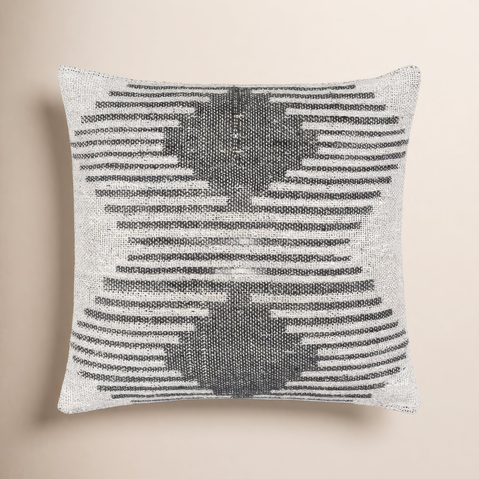 Mahala Geometric Modal Throw Pillow, 18" H x 18" W, Down