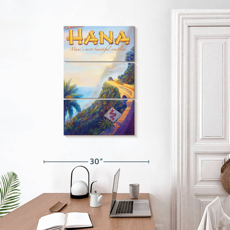 Nicci Visit Hana, 32" H x 20" W