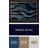 Nautical Wave borders Blue Metal Wall Art-420881399