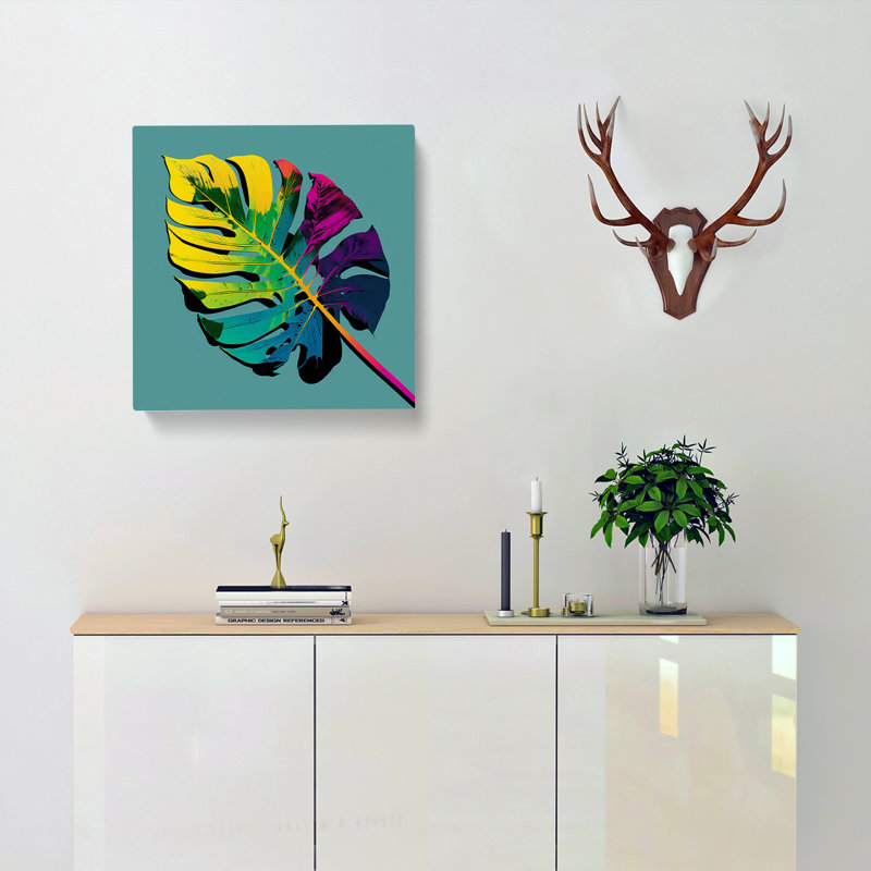 Modern Wall Art - Wrapped Canvas, 35cm H x 35cm W x 3cm D