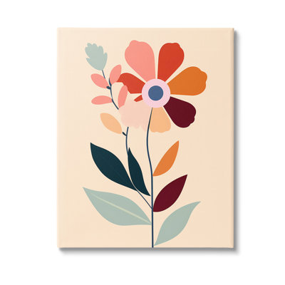 Art mural moderne sur toile, fleurs modernes par Walker Noble