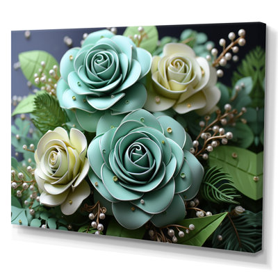 Méticuleusement rendu roses I