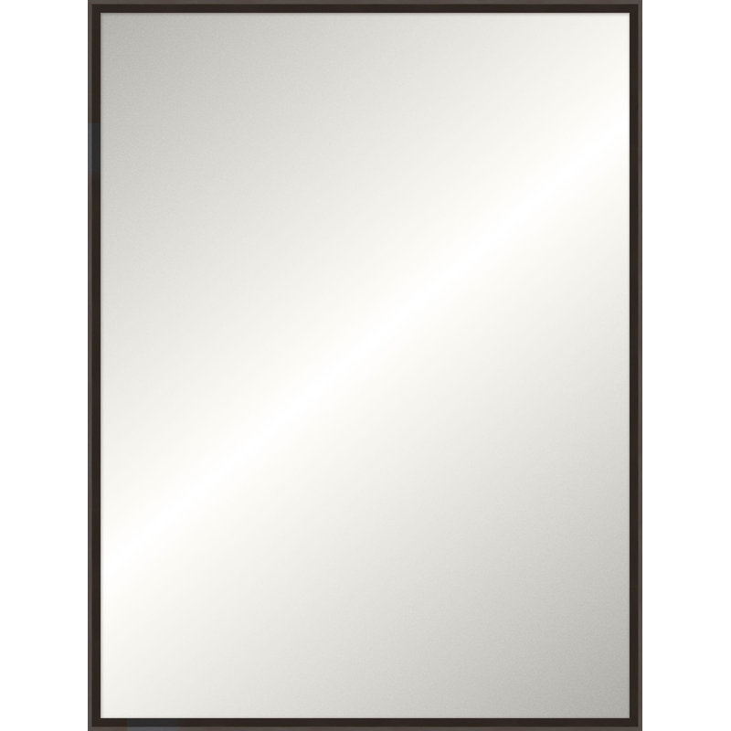 Ridgeline Solid Wood Mirror, Rectangle, 49.5" x 37.5", Espresso
