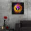 Art mural en verre Vechain Crypto Halo-1878707123