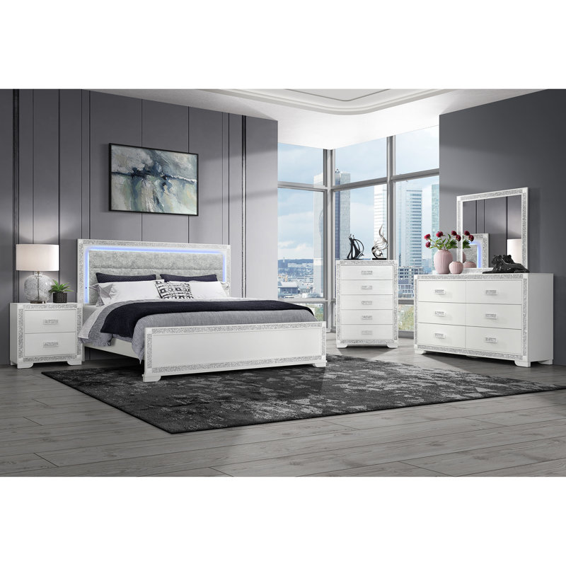 Commode Soulmarie, Blanc