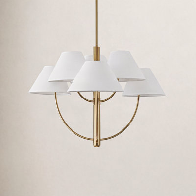 Iron 6-Light Chandelier
