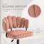 Berdeja Velvet Office Chair-1013813858
