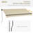 Engdash 97.25'' W x 59'' D Polyester Cover Retractable Patio Awning