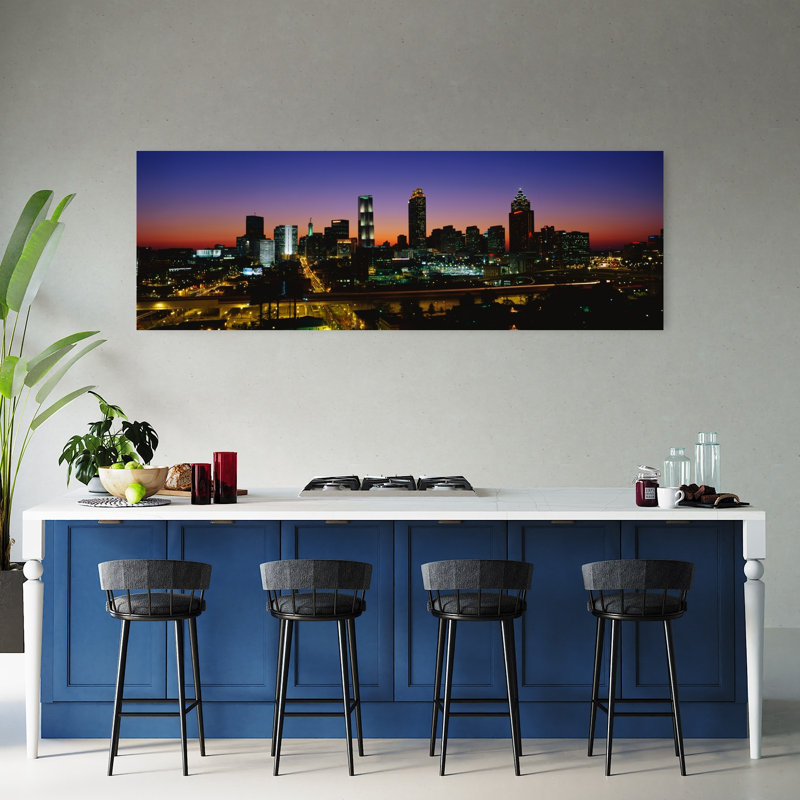 Art contemporain de la ville d'Atlanta, H 60 po x l 20 po