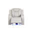 Fauteuil inclinable électrique à DEL en similicuir-1201460769