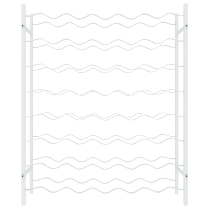 Jarrard Floor Wine Bottle Rack, White