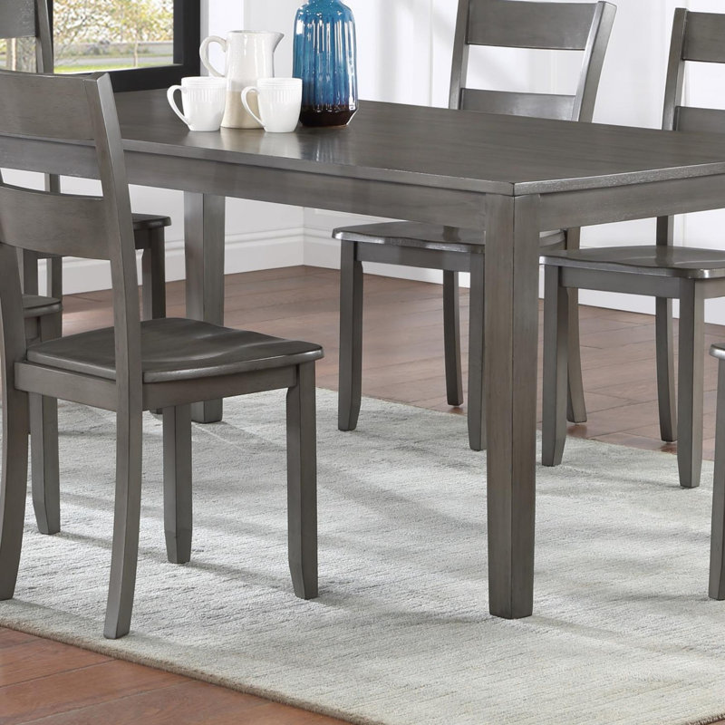 Transitional 7pc Dining Set