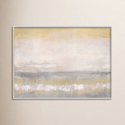 Morning Calm 2 - Floater Frame Painting Print on Canvas