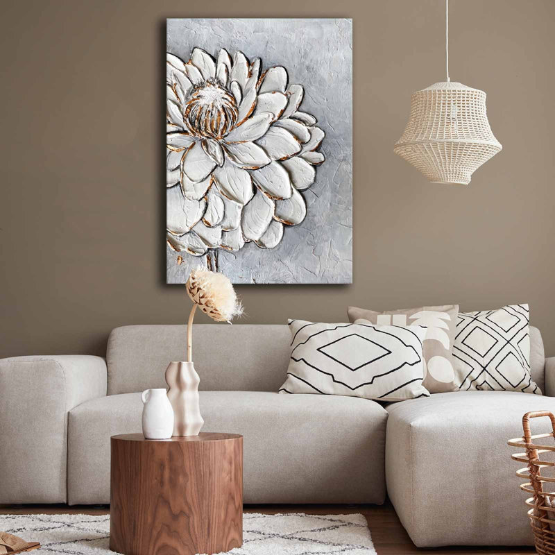 Peinture décorative sur toile