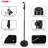 5 Core Universal Microphone Stand Height Adjustable 35 to 57" Round Base Floor Mic Holder Metal Build