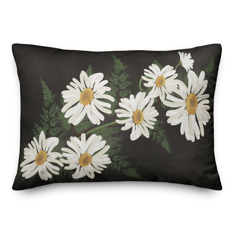 Housse de coussin rectangulaire et insert Daisies on Moody