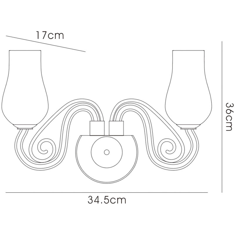 Lundeen Candle Wall Light