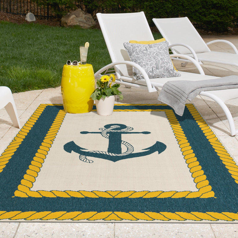 Callet Indoor / Outdoor Rug, Rectangle 4'1" x 6'1"