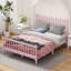Lit plateforme en bois avec tête de lit et pied de lit Hunziker-1880044433-1924023132