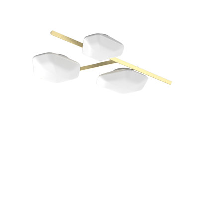 Modulor Ceiling/Wall Lamp 2 White Matt Matt Black 2 L2298 Ul