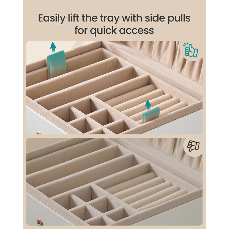 Manufactured Wood Jewellery Box +