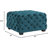 Marucs Modern Glam Velvet Ottoman with Button Tufting-1343970073