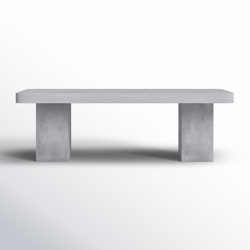 Maximus Bench, 16" H x 47" W x 18" D, Gray