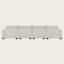 130" L-Shaped Modular Sectional Sofa with Folding Table, Charging, Storage, Ottoman, Chenille-265956223