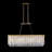 Lafayette 6-Light Linear Pendant - Havana Gold