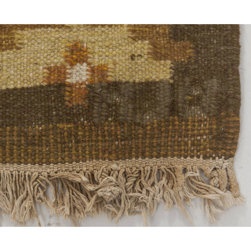 Vintage One-of-a-Kind Rectangle 4'10" x 6'7" Area Rug
