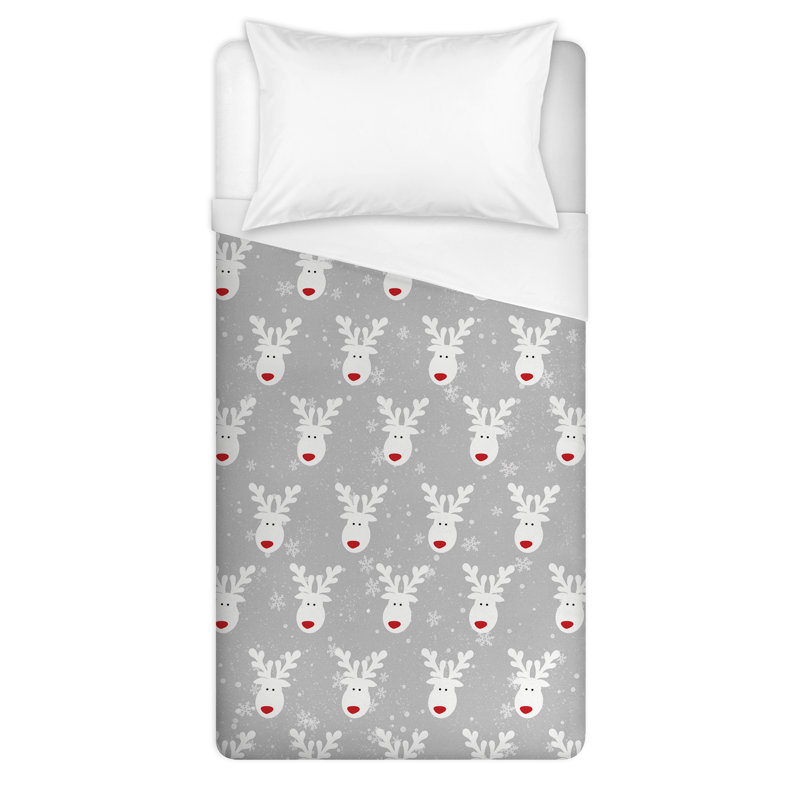 Modern & Contemporary Polyester Duvet Cover, Twin