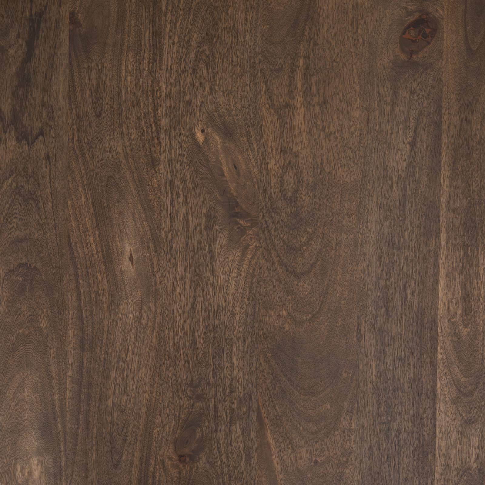 Kenja Solid Wood Single Coffee Table, Aged Brown