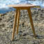 Outdoor Circular Teak Side Table