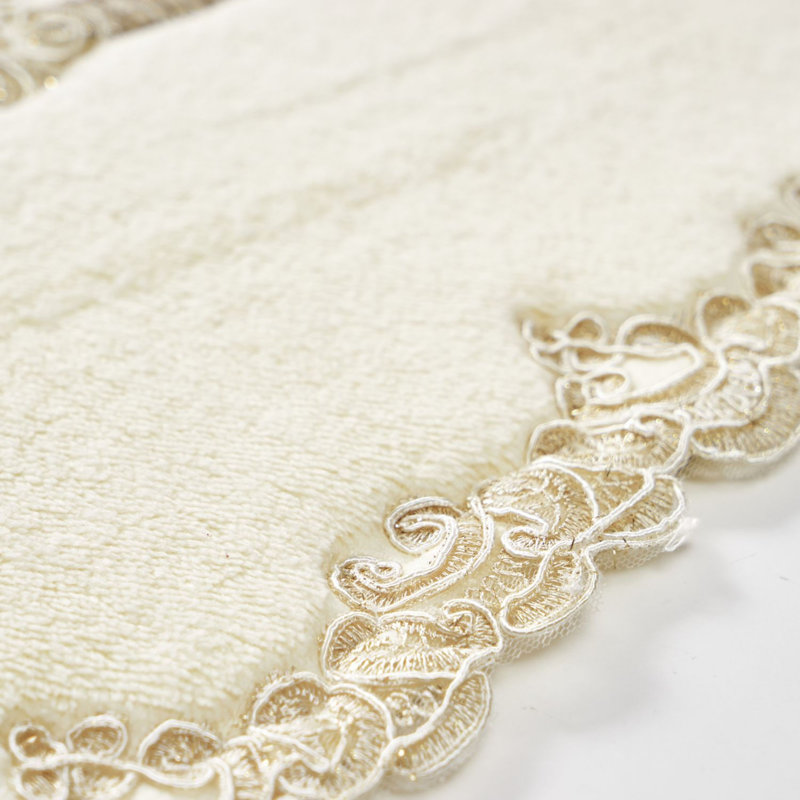 Ensemble de tapis de bain luxueux (2 pièces), 19,7 po x 23,6 po et 23,6 po x 39,4 po | 100% polyester, 1500 g / m², hauteur des poils de 0,6 po | Dessous antidérapant, antibactérien, facile à nettoyer, lavable à la machine