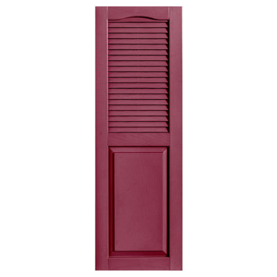 Straight Top Combination Louvered