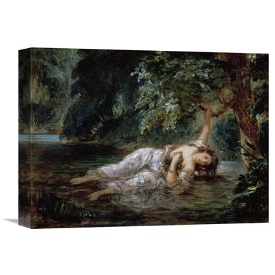 " Death Of Ophelia " by Eugene Delacroix
