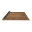 Tapis brun à motif oriental-429970740