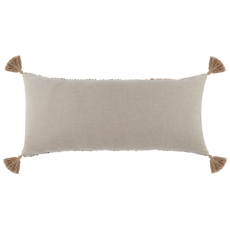 Ferri Lumbar Pillow Insert, Ivory/Natural