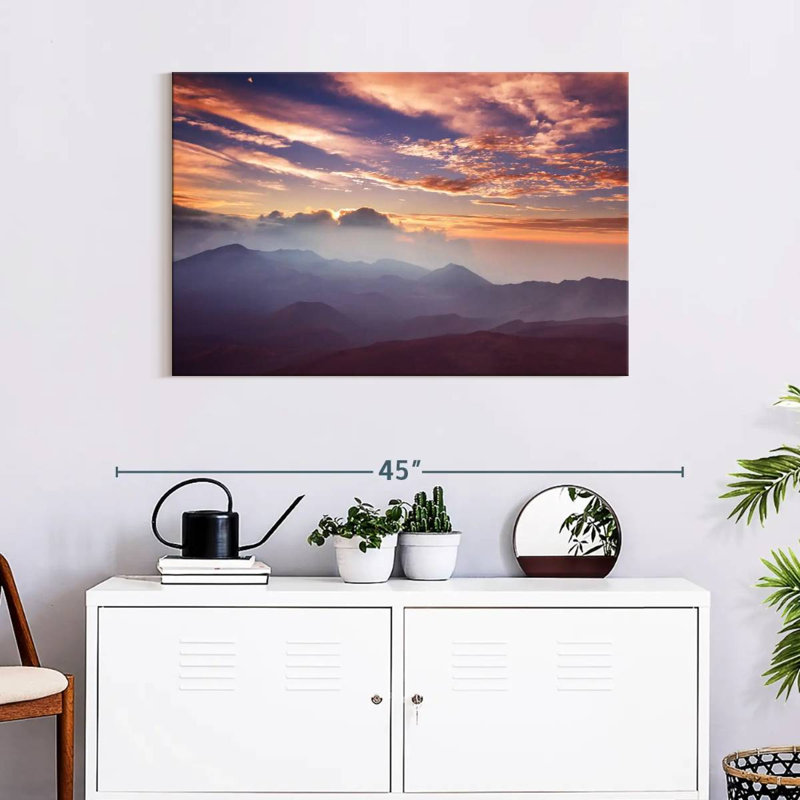 Alvord Haleakala Misty Sunrise, H 24 po x l 36 po