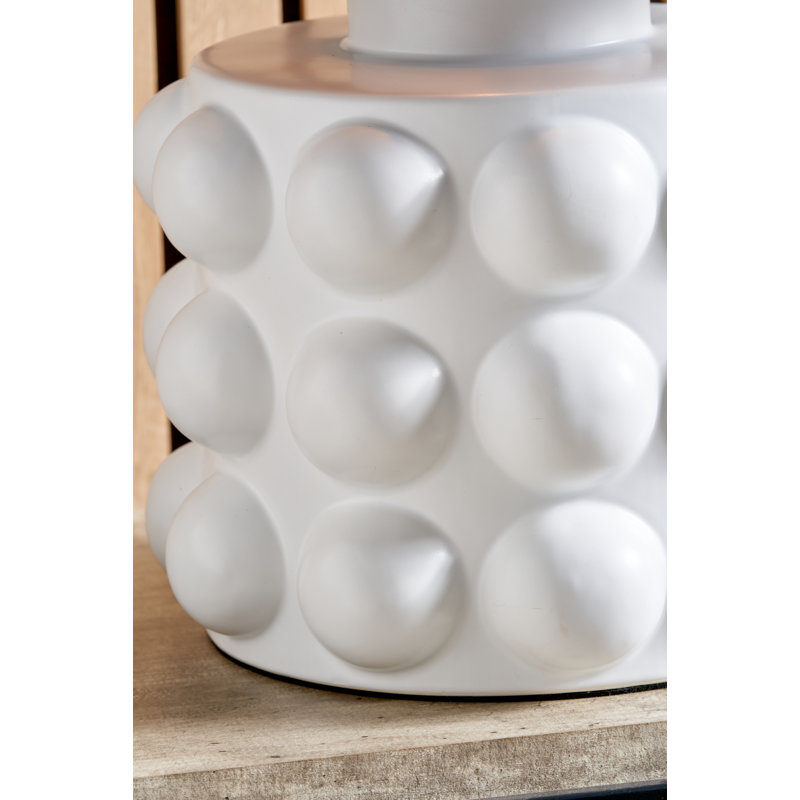 Serenity Ceramic Table Lamp, White