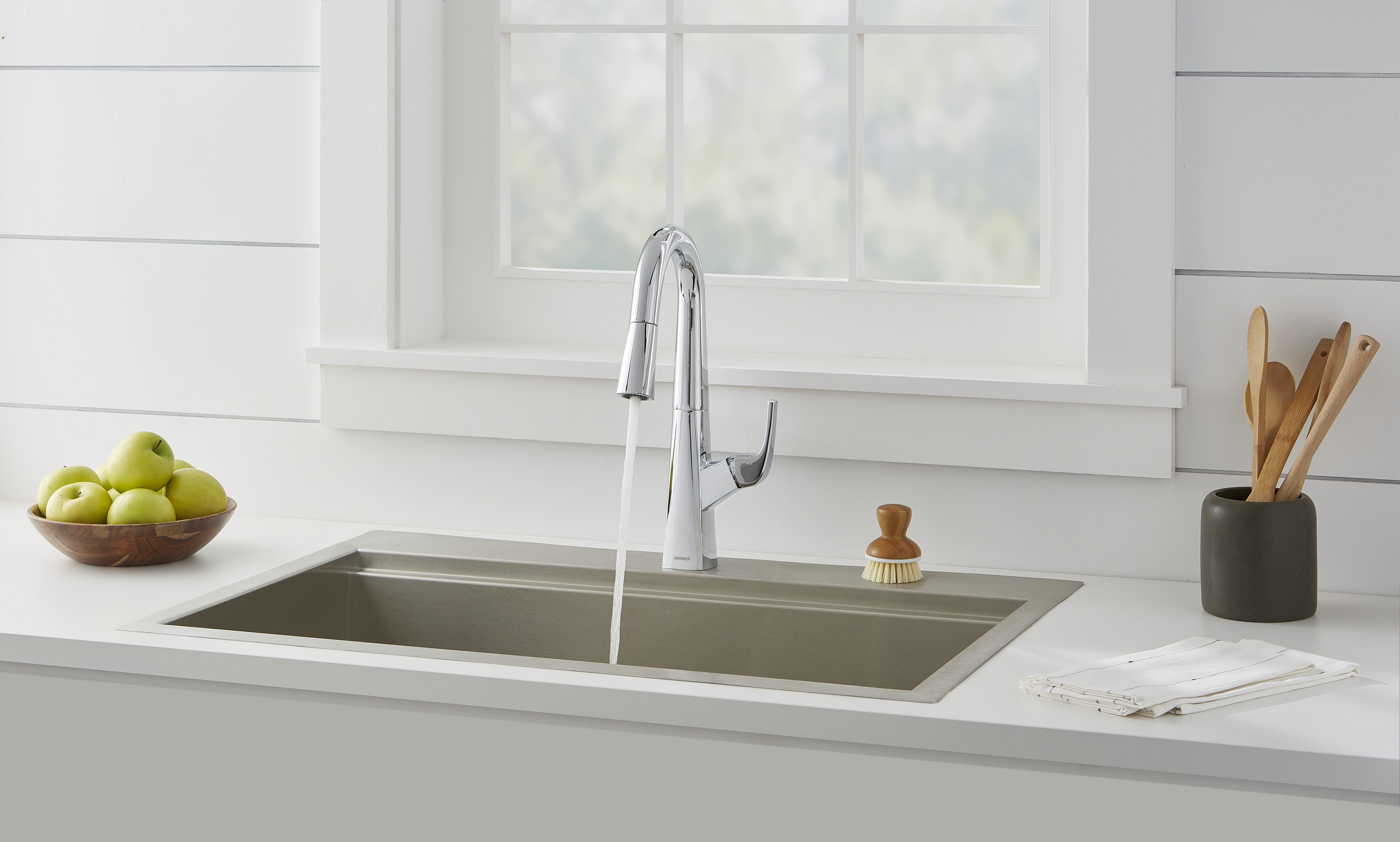 Gerber Vaughn Pull Down Prep Faucet & Reviews Wayfair