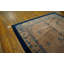 Tapis noué à la main en laine antique antique ivoire beige crème et blanc à motif de médaillon des années 1900