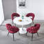 Chaise d'appoint deux pièces avec pieds en métal pour le salon, chaise d'appoint pour l'intérieur-1472514730